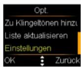 Simvalley XL-959 - - Die Einstellungen - 1