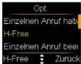 Simvalley XL-959 - - Einen Anruf halten oder eine Konferenz schalten - 3