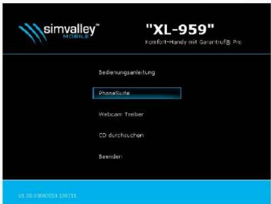 Simvalley XL-959 - - Deinstallation der Software - 1