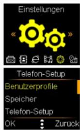 Simvalley XL-959 - - Benutzerprofile verwalten - 3