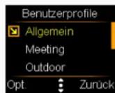 Simvalley XL-959 - - Benutzerprofile aktivieren - 3
