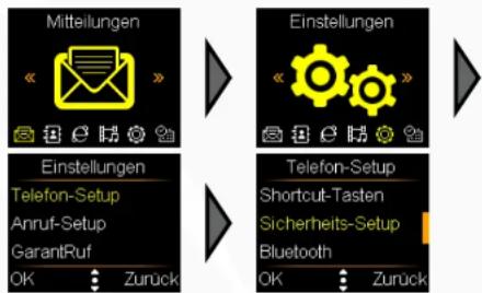Simvalley XL-959 - - Sicherheitseinstellungen - 1