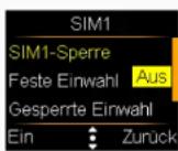 Simvalley XL-959 - • Die SIM-Codeabfrage aktivieren/deaktiveren - 3
