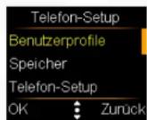 Simvalley XL-959 - - Benutzerprofile aktivieren - 1