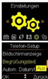 Simvalley XL-959 - - Begrüßungstext verwenden - 3