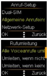 Simvalley XL-959 - - Anrufe umleiten - 3