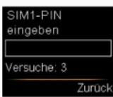 Simvalley XL-959 - • Die SIM-Codeabfrage aktivieren/deaktiveren - 5