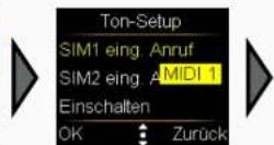 Simvalley XL-959 - • mp3-Dateien als Klingelton - 3