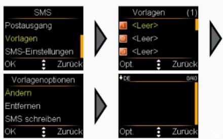 Simvalley XL-959 - - Das SMS-Service-Center - 9