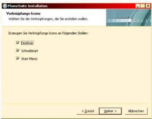 Simvalley XL-959 - - Installation der PhoneSuite - 5