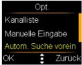 Simvalley XL-959 - - Sender automatisch suchen - 1