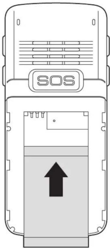 Simvalley SX-330 - SIM-Karte und Akku einlegen - 5