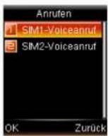 Simvalley SX-325 - - Eine Nummer aus dem Kurzwahlspeicher anrufen - 2