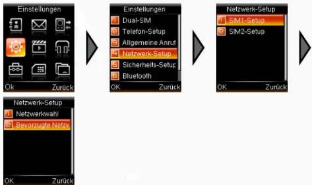 Simvalley SX-325 - - Netz festlegen - 1