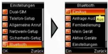 Simvalley SX-325 - - Bluetooth einschalten - 1
