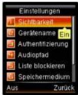 Simvalley SX-325 - - Aktivieren/Deaktivieren der Sichtbarkeit - 1