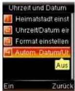 Simvalley SX-325 - - Automatische Datums-/Zeiteinstellung - 7