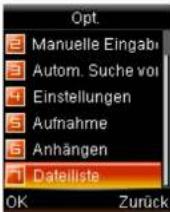 Simvalley SX-325 - - Aufnahmen verwalten - 1