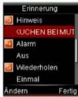 Simvalley SX-325 - - Termin eintragen - 8