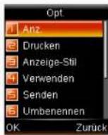 Simvalley SX-325 - - Das Optionsmenü - 2