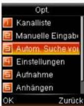 Simvalley SX-325 - - Sender automatisch suchen - 1