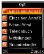 Simvalley SX-325 - - Einen Anruf stumm schalten - 2