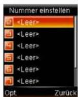 Simvalley SX-325 - - Kontakte einer Kurzwahlnummer zuweisen - 4