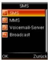 Simvalley SX-325 - - Kurznachrichten (SMS) - 3