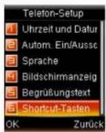 Simvalley SX-325 - - Shortcuts (Schnelltasten) - 5