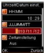 Simvalley SX-325 - - Datum und Zeit einstellen - 15