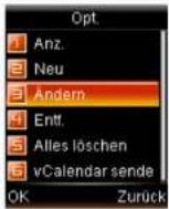 Simvalley SX-325 - - Termine verwalten - 3