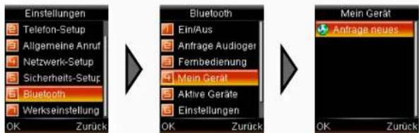 Simvalley SX-325 - - Ein gekoppeltes Bluetooth-Gerät verwenden - 1
