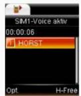 Simvalley SX-325 - - Einen Anruf halten oder eine Konferenz schalten - 1