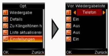 Simvalley SX-325 - - Die Einstellungen - 1