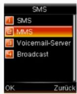 Simvalley SX-325 - - Eine MMS erstellen - 1