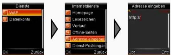 Simvalley SX-325 - - Adresse eingeben - 1
