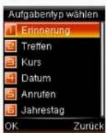 Simvalley SX-325 - - Termin eintragen - 2