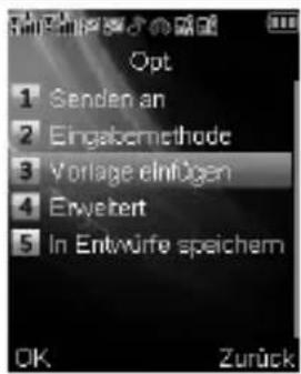 Simvalley SX-340 - Optionsmenüs - 1