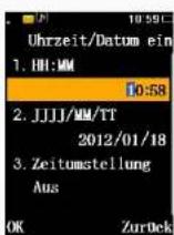 Simvalley XL-937 - Optionsmenüs - 7