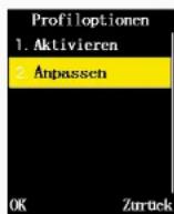 Simvalley XL-937 - Benutzerprofile aktivieren - 13