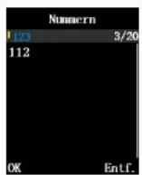 Simvalley XL-937 - Einstellen der GarantRuf-Nummer - 3