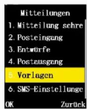 Simvalley XL-937 - - Vorlagen löschen - 1