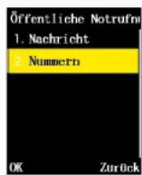 Simvalley XL-937 - Einstellen der GarantRuf-Nummer - 2