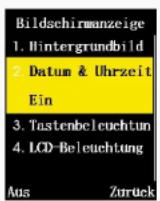 Simvalley XL-937 - Datum und Uhrzeit ein-/ausblenden - 3