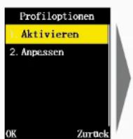 Simvalley XL-937 - Benutzerprofile aktivieren - 4