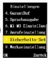 Simvalley XL-937 - SIM-Einstellungen - 2