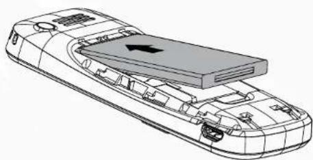 Simvalley SX-315 - Einlegen des Akkus - 1
