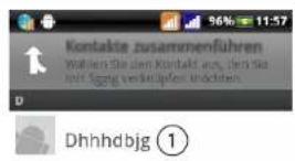 Simvalley SP-120 - So fassen Sie Kontakte zusammen - 1