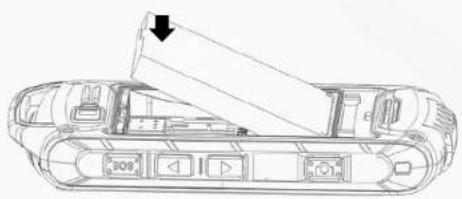 Simvalley SP-120 - SIM-Karten und Akku einlegen - 3
