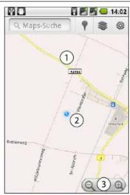 Simvalley SP-120 - So öffnen Sie Maps und zeigen Ihren Standort an - 1